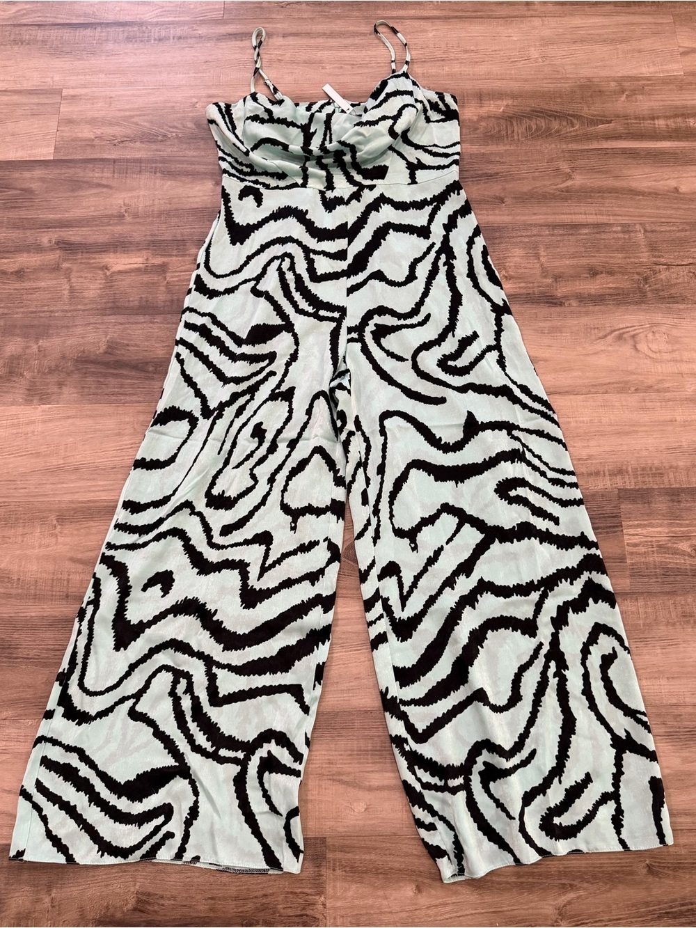 ASOS Zebra Print Wide Leg Jumpsuit – NWT